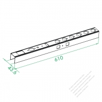 WS-280-6 SPDT Aluminum Alloy Upper Case