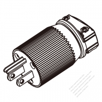 USA/Canada 	(NEMA 5-15P) 3-Pin Straight Blade Plug, 2 P, 3 Wire Grounding,15A 125V