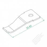 WS-289 Neutral/ Live Terminal Back Plate