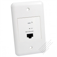 Taiwan/USA Wall Plate RJ45 Receptacle, WiFi Router