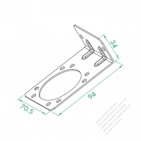 WS-316C-7 Bracket