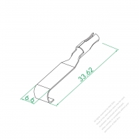 WS-069E Left Tube Terminal