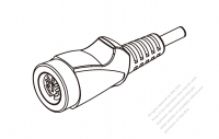 DC Straight Eight-Pin Connector