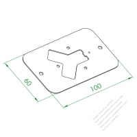 WS-232-A Iron Plate