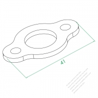 EM-075 Stainless Steel Plate