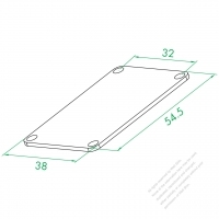 WS-346-7 Aluminum Alloy Right Cap