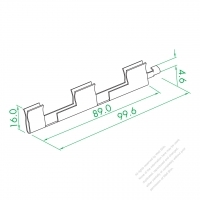 WS-161-5 E Terminal ( Four In One )