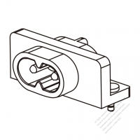 IEC 60320-1 (C8) Appliance Inlet