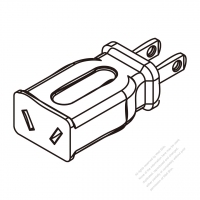 Adapter Plug, USA plug to Australia connector 2 to 2-Pin