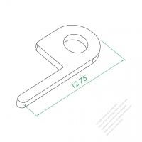 WS-083-S-4 Neutral/ Live Vertical Plate