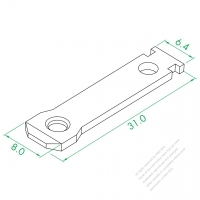 WS-110-2 Pin (Polarity )