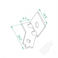 WS-113-B Neutral Wire Connect Plate