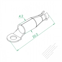 WS-069F-1 Tube Type Terminal