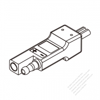 RV, Truck, Trailer Heavy Duty Vehicle Flat Connector 2-Pin