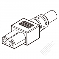 Other Customization Connector 3-Pin B Type & Polarized 2.5A 250V