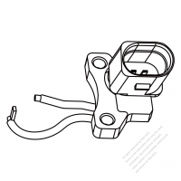 RV, Truck, Trailer Heavy Duty Vehicle Flat Connector Parts