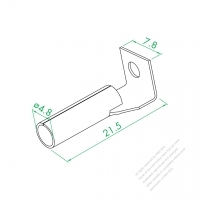 WS-102-2 Right Tube Terminal