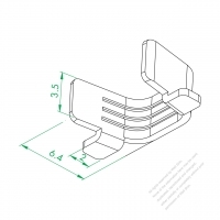 WS-027-5 Rivet Wire Terminal