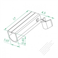 WS-037-A D Type Tube Terminal