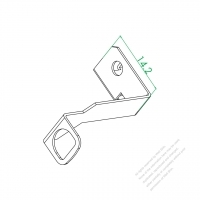 WS-262 Ground Wire Connect Plate