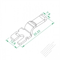 WS-113-1 Neutral/ Live Terminal後 Plate