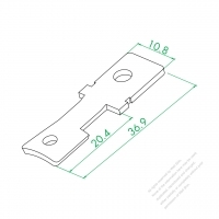 WS-225-1 X, Z Polarized Terminal (47.5°)