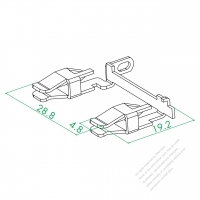 WS-045-2 Ground Wire Integrated Style Terminal