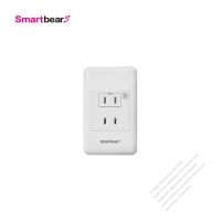 Wireless Control Wall Socket - Outlet x 2