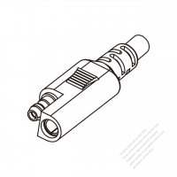 RV, Truck, Trailer Heavy Duty Vehicle Flat Connector 2-Pin