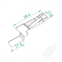 WS-266-4 Small Ground Wire Metal Shrapnel