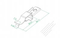 WS-177-1 Ground Wire Female Terminal