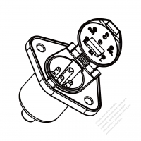 RV, Truck, Trailer Heavy Duty Vehicle, 7-Round-Pin, ABS, Non-ABS, 24V Inlet