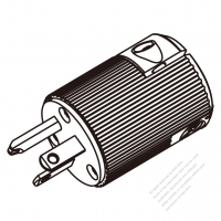 USA/Canada 	(NEMA 5-20P) 3-Pin Straight Blade Plug, 2 P, 3 Wire Grounding,20A 125V