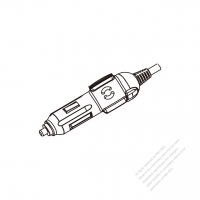 Cigarette Plug (CLA) , Airplane DC Plug