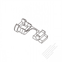 Cable Relief Bushing for: ø8.5mm(SJT 18AWG*2C)