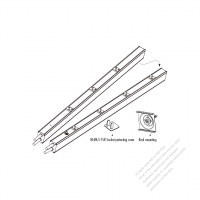 USA/ Canada Type PDU Server Power Strip NEMA 5-15R/5-20R, 7 outlets,3-Pin 15A/20A 125V