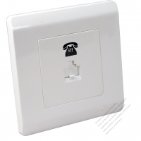 China Wall Plate RJ11 Receptacle