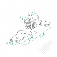 WS-OR-074 Crimping Male Terminal