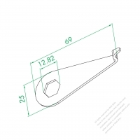 EM-149 Coil Spring Plate