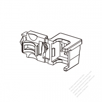 Cable Relief Bushing for: SJT 14AWG*2C, STO 16AWG*3C, SEOW-A 16AWG*4C