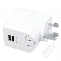 AC/DC, DC/DC 5V 2.4A Universal USB Charger USB X 2