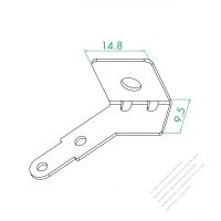 WS-177-B Ground Wire Connect Plate