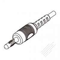 1-Pin Medical Tool, DC Hospital Bistoury Plug
