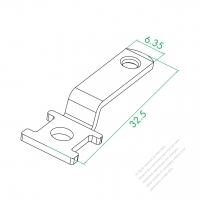 WS-001B-11 Vertical Pin