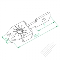 WS-005K Lock Wire Terminal