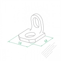 WS-083-S-3 L Plate Terminal