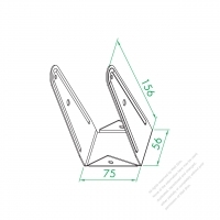 EM-149 Outer Cap Fasten Clip Plate