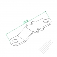 WS-069F-1 Right Connect Plate