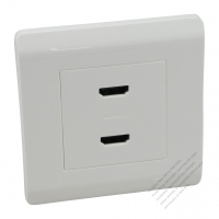 China Wall Plate, HDMI X 2