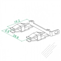 WS-045-2 Neutral/ Live Integrated Style Terminal